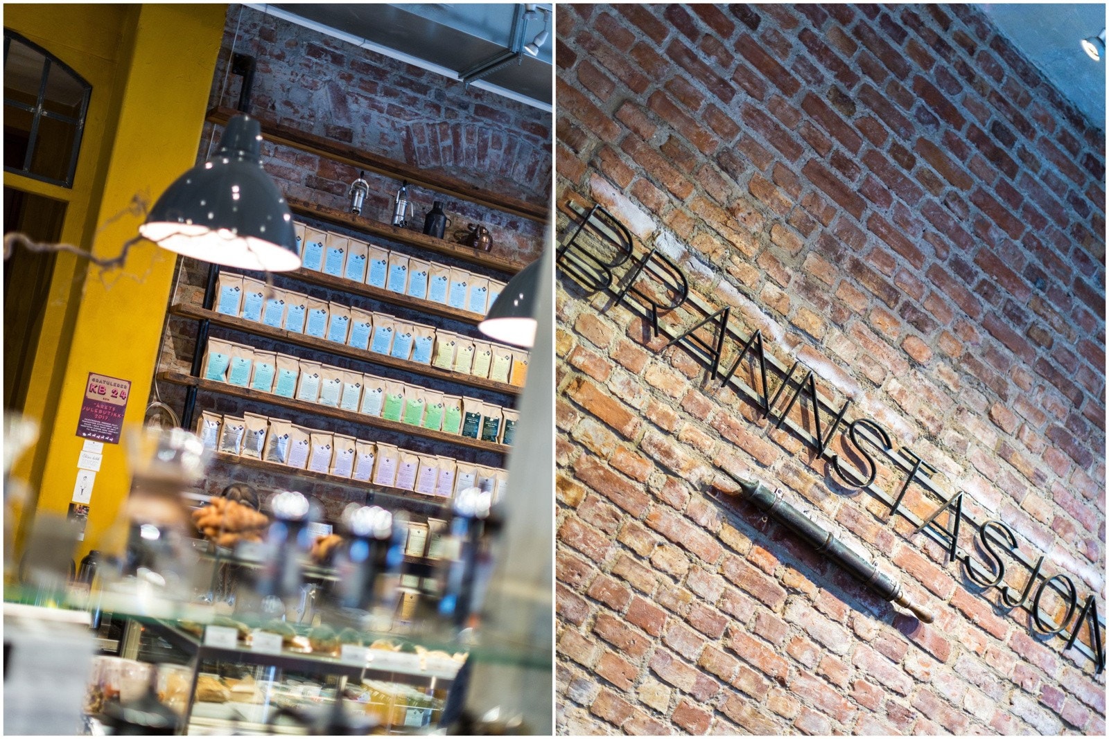 Rett ned i gata kan du nyte dagens første espresso på Kaffebrenneriet. Galleribilde