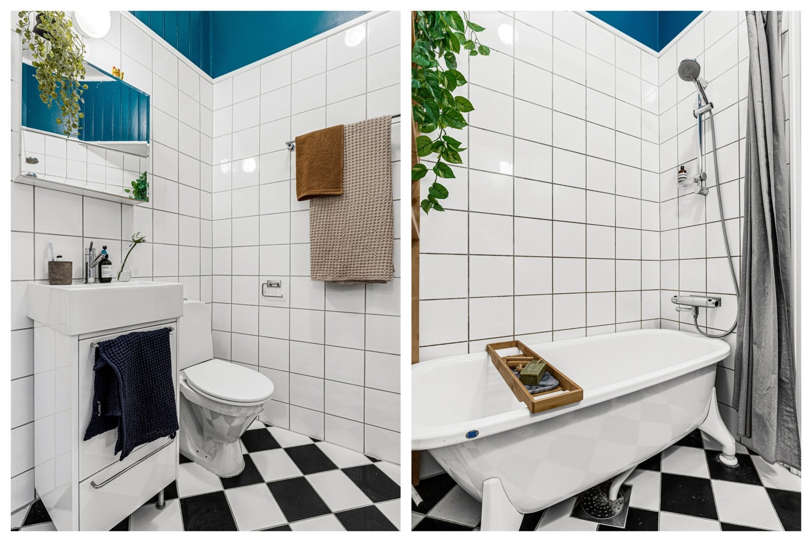 Bad med plass til alt du trenger i hverdagen. Hvem liker vel ikke tanken på å legge seg i et varmt badekar en kald høstdag? Galleribilde