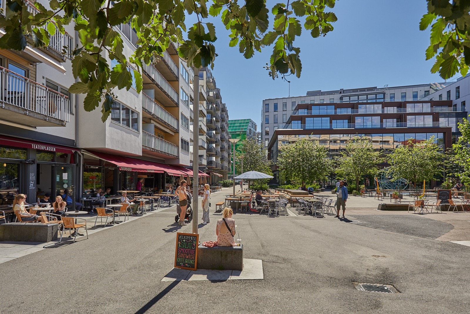 Teaterkvartalet. Galleribilde