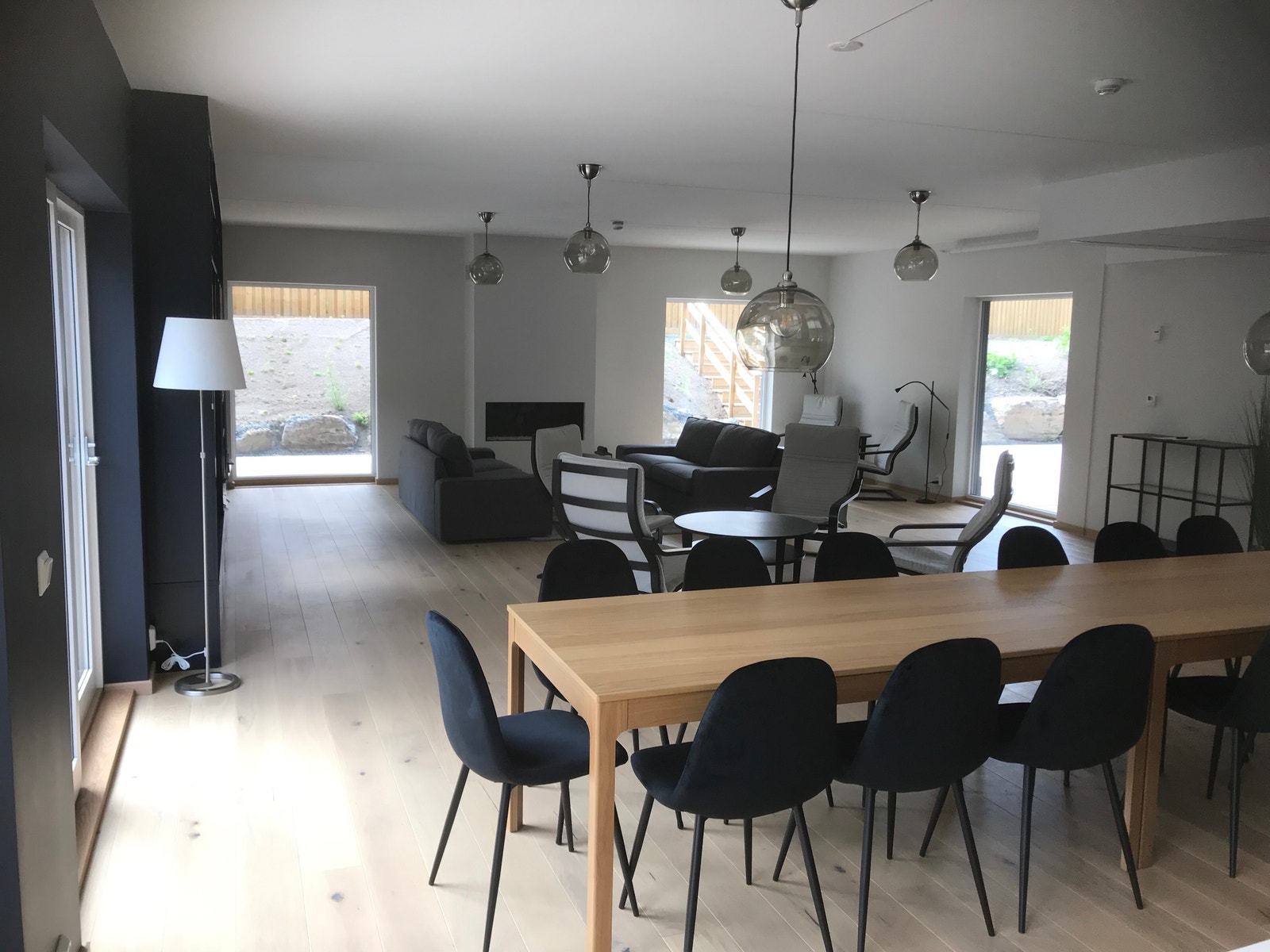 CondoVita-senteret - en flott peisestue med spiseplass til 25 personer Galleribilde