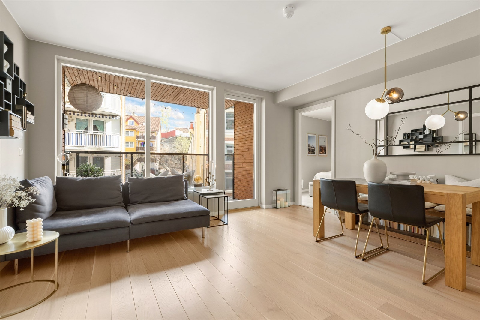 Moderne leilighet i bygg fra 2016. Galleribilde