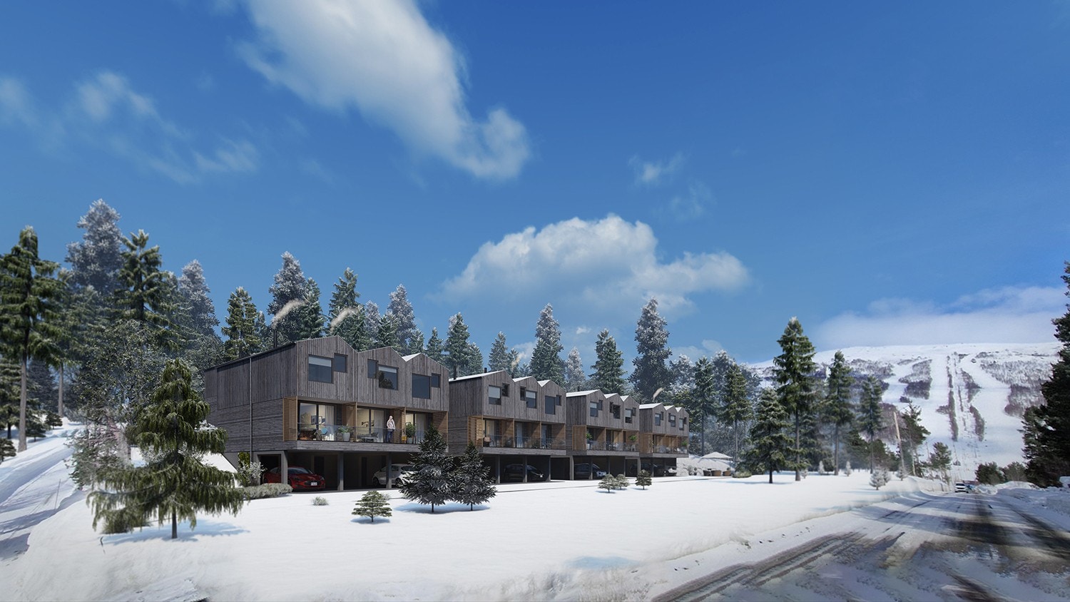 Velkommen til Hyt Bjorli! Et prosjekt utenom det vanlige, fantastisk intern beliggenhet på Bjorli! Galleribilde