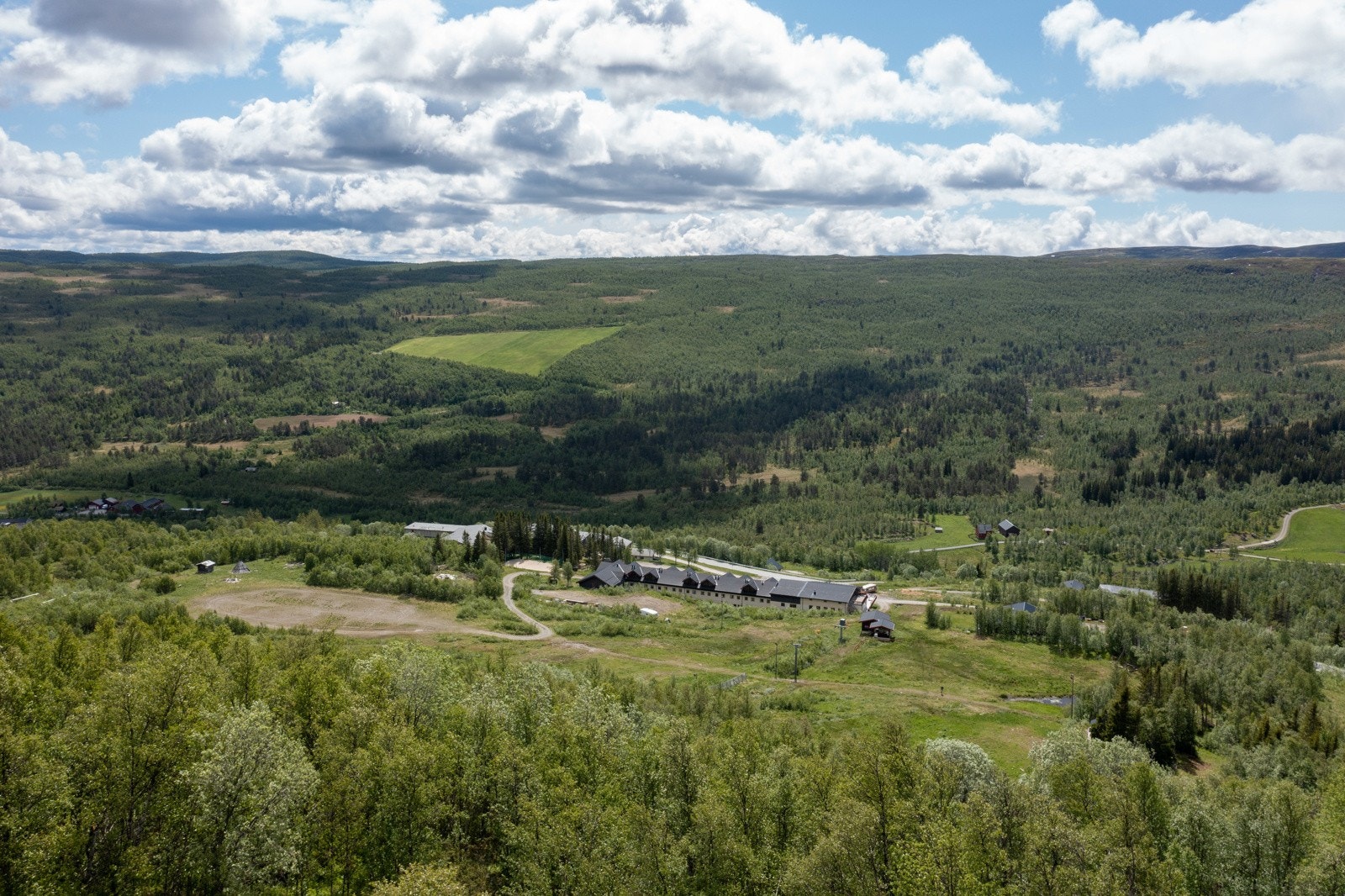 Utsikt fra tomtene Galleribilde