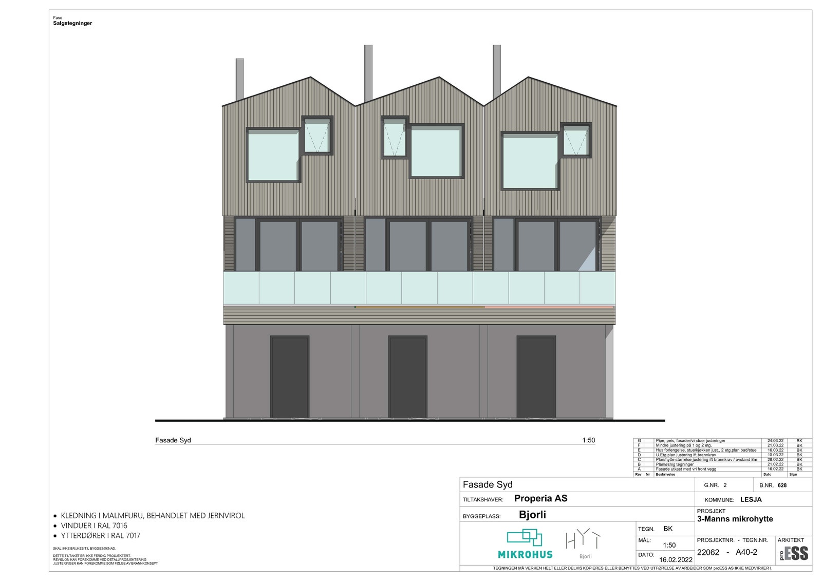Arkitekttegninger Galleribilde