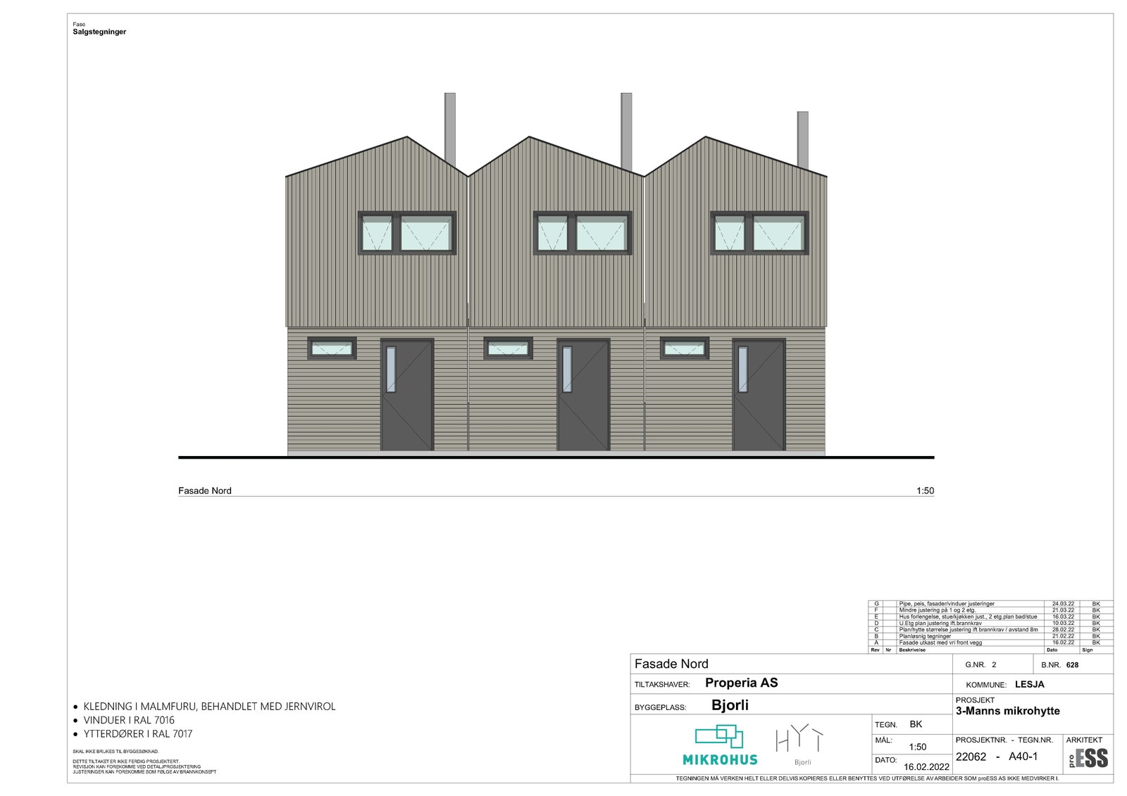 Arkitekttegninger Galleribilde