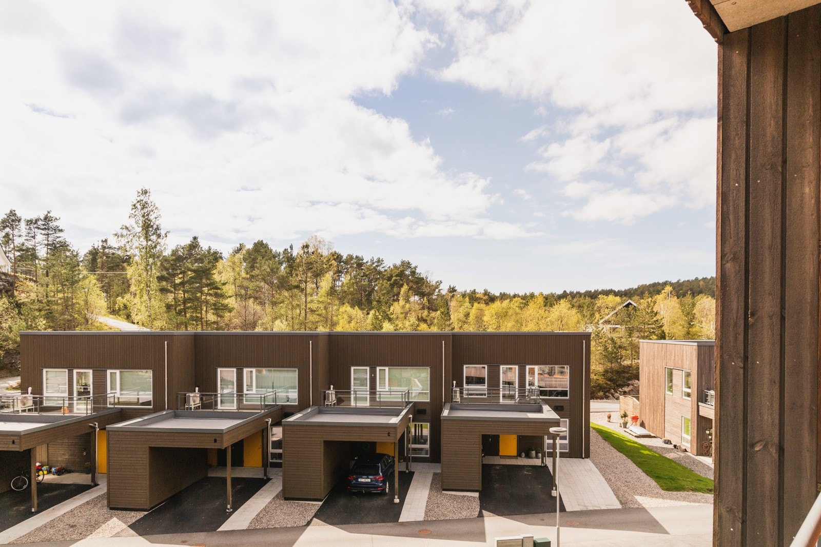 Flott utsikt fra egen balkong! Galleribilde