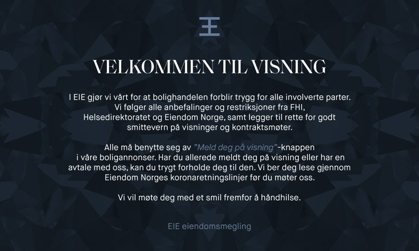 Husk pliktig påmelding til visning! Galleribilde