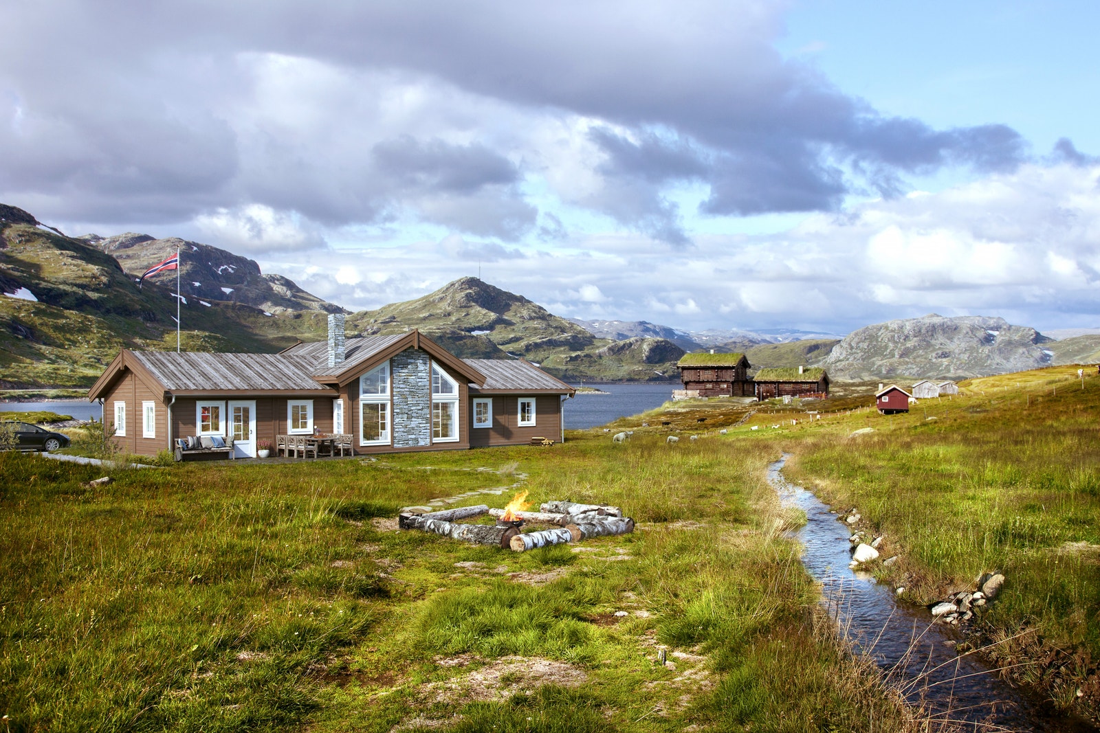 Utsikten (illustrasjon) Galleribilde
