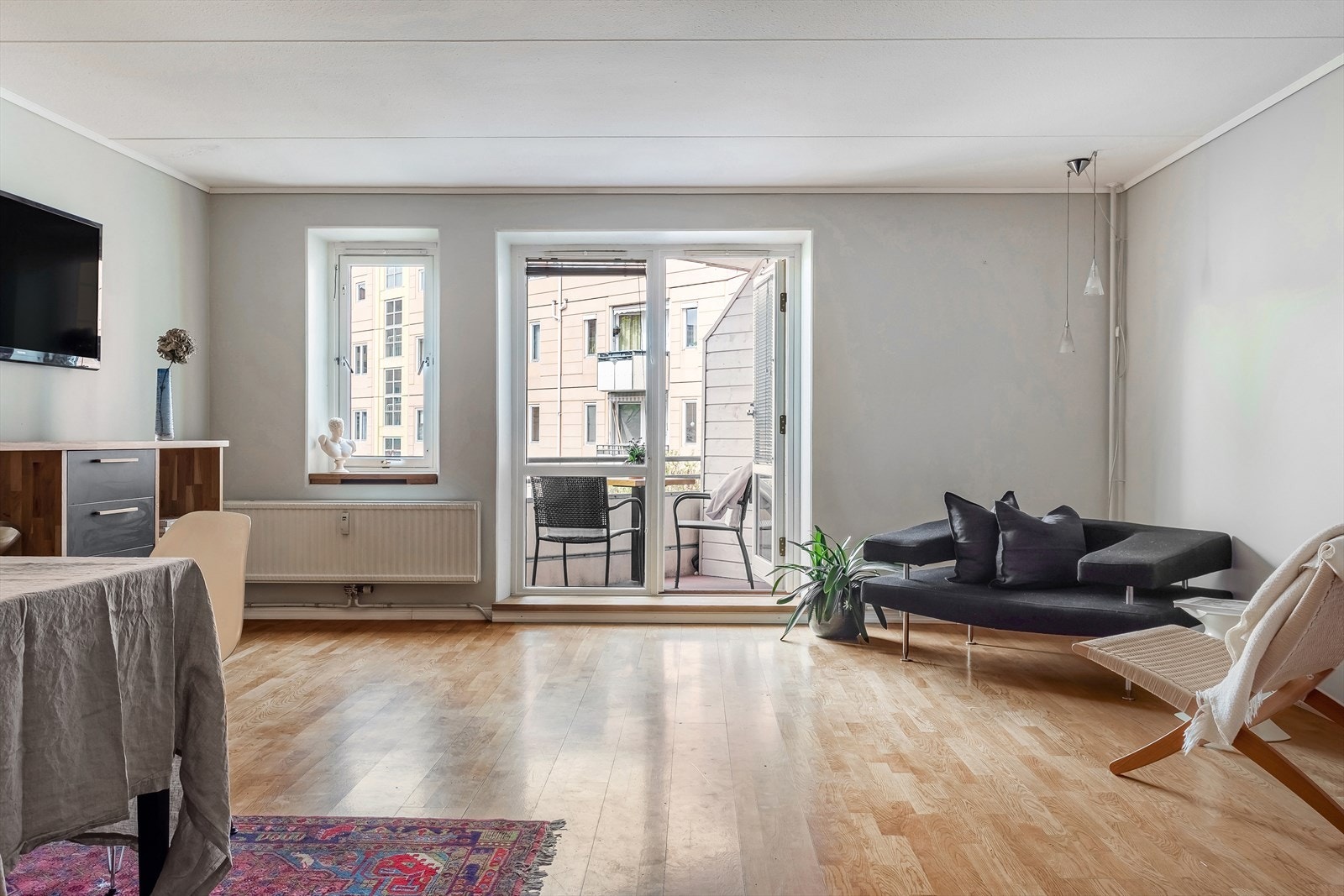 Lys og trivelig leilighet med tilbaketrukket beliggenhet Galleribilde