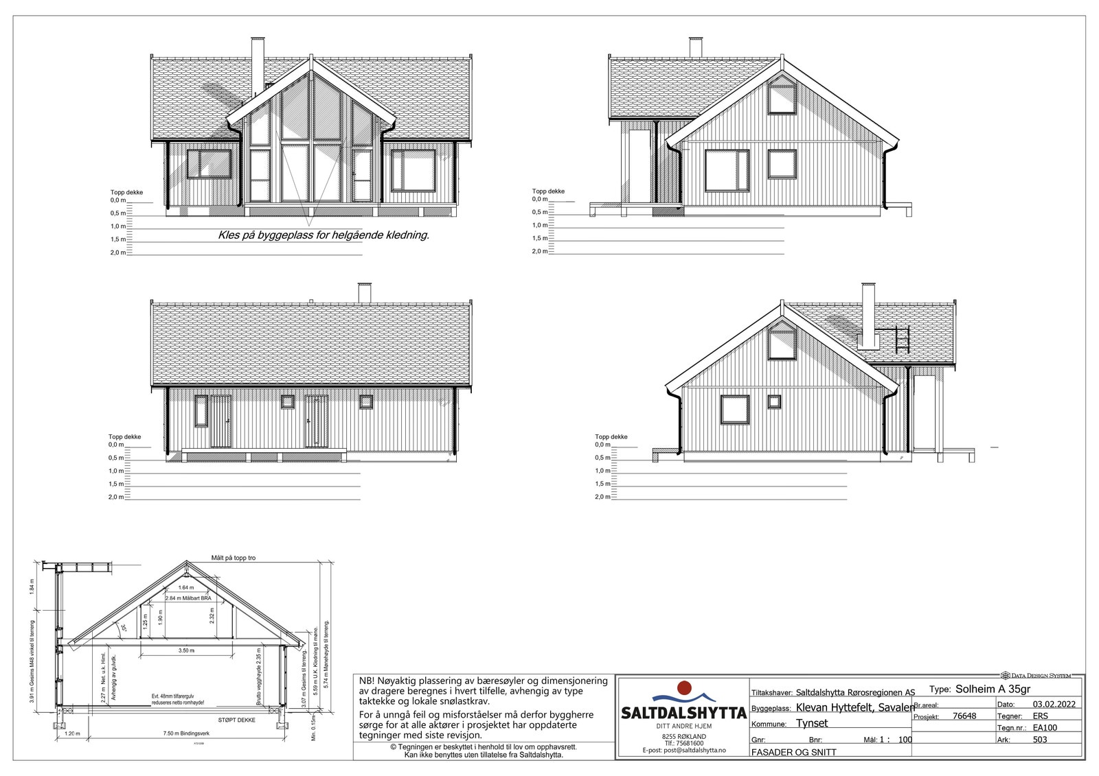 Planskisser Galleribilde