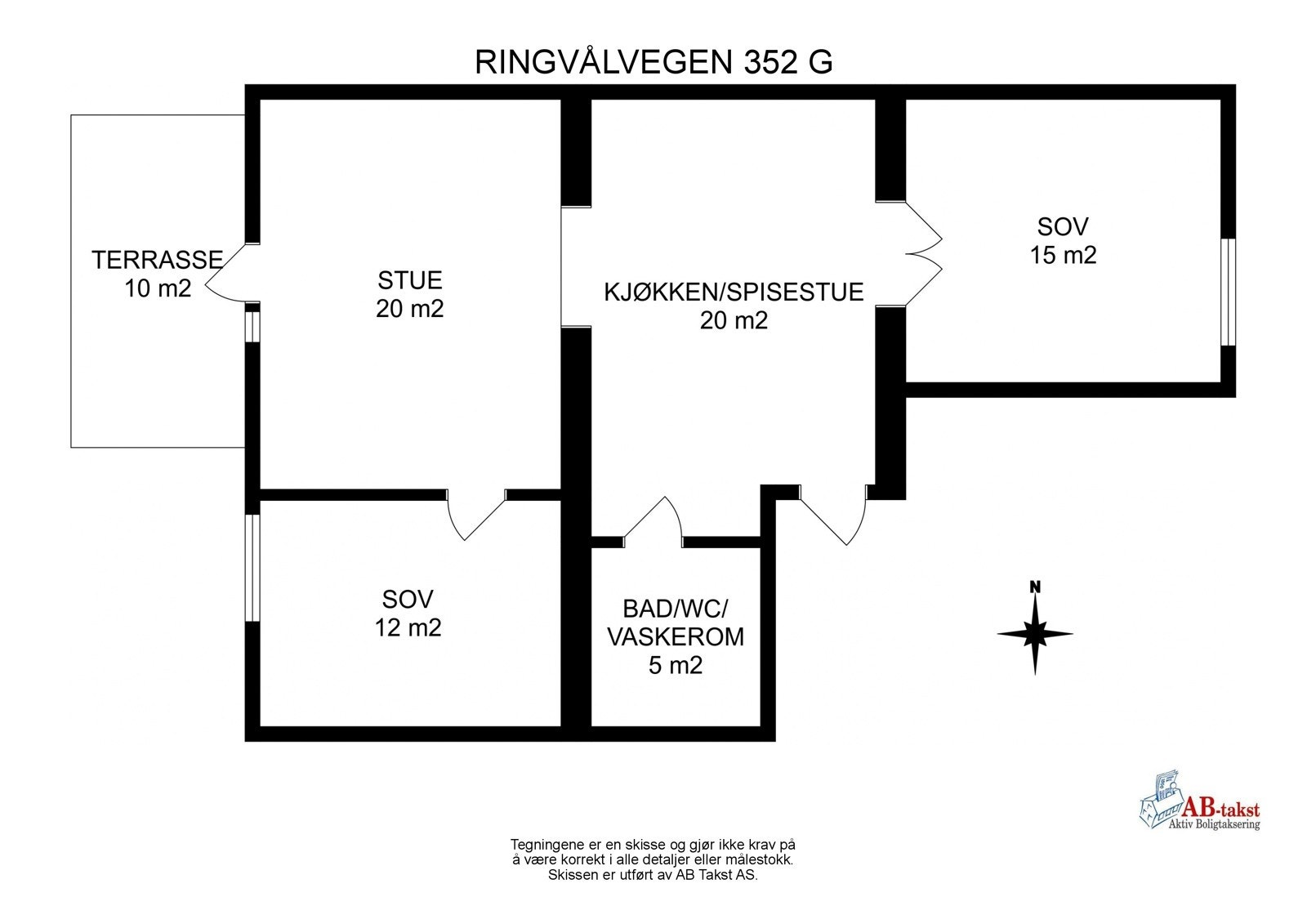 Planskisse Galleribilde