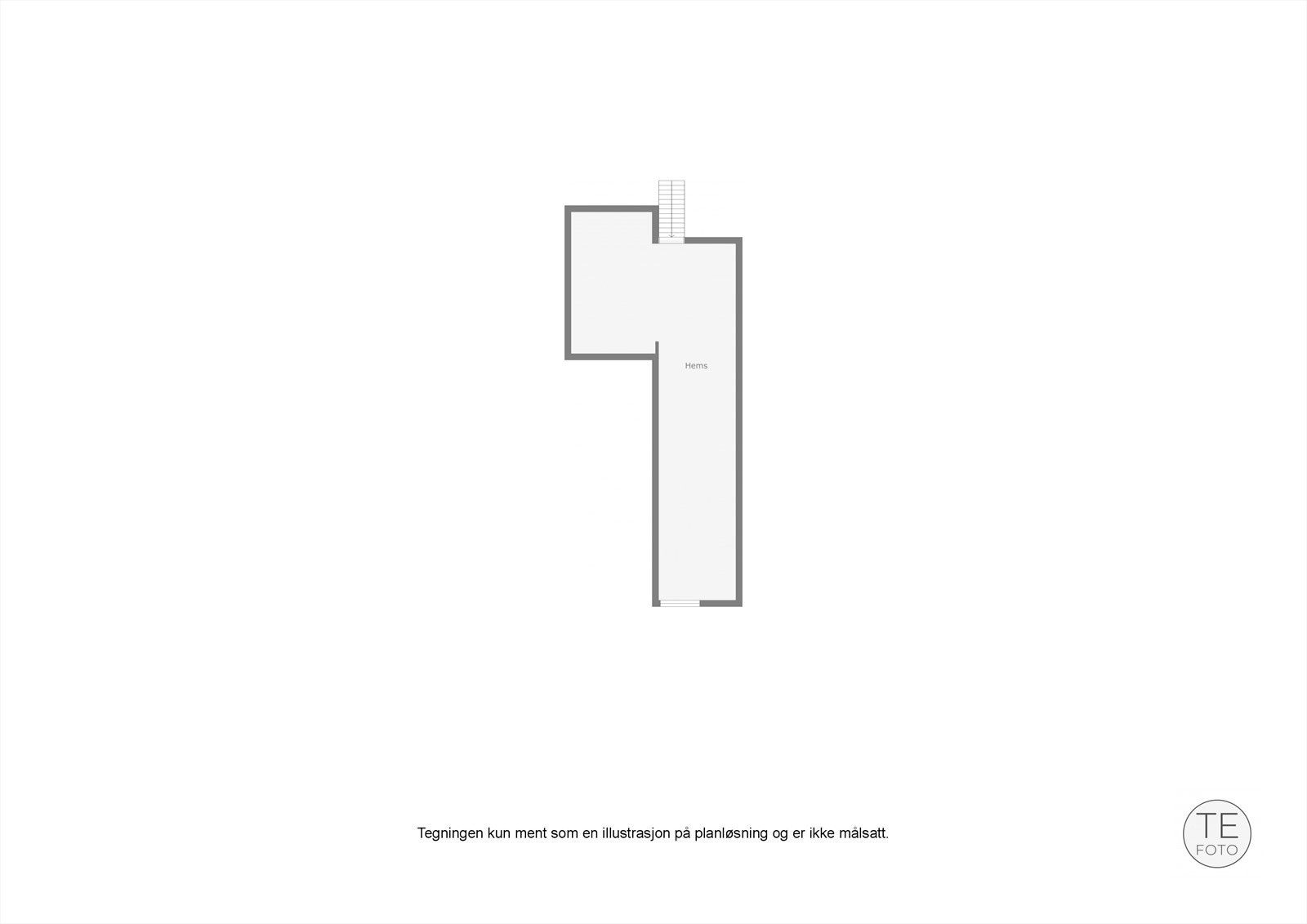 2D Planskisse - hems Galleribilde