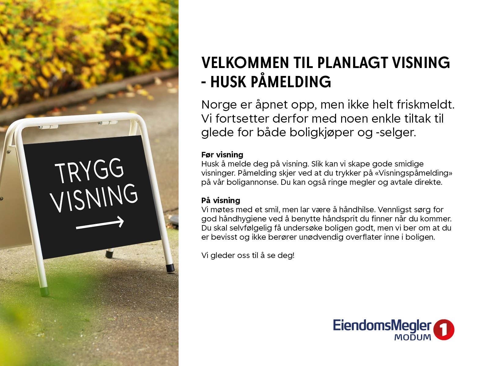Velkommen til trygg visning! Galleribilde