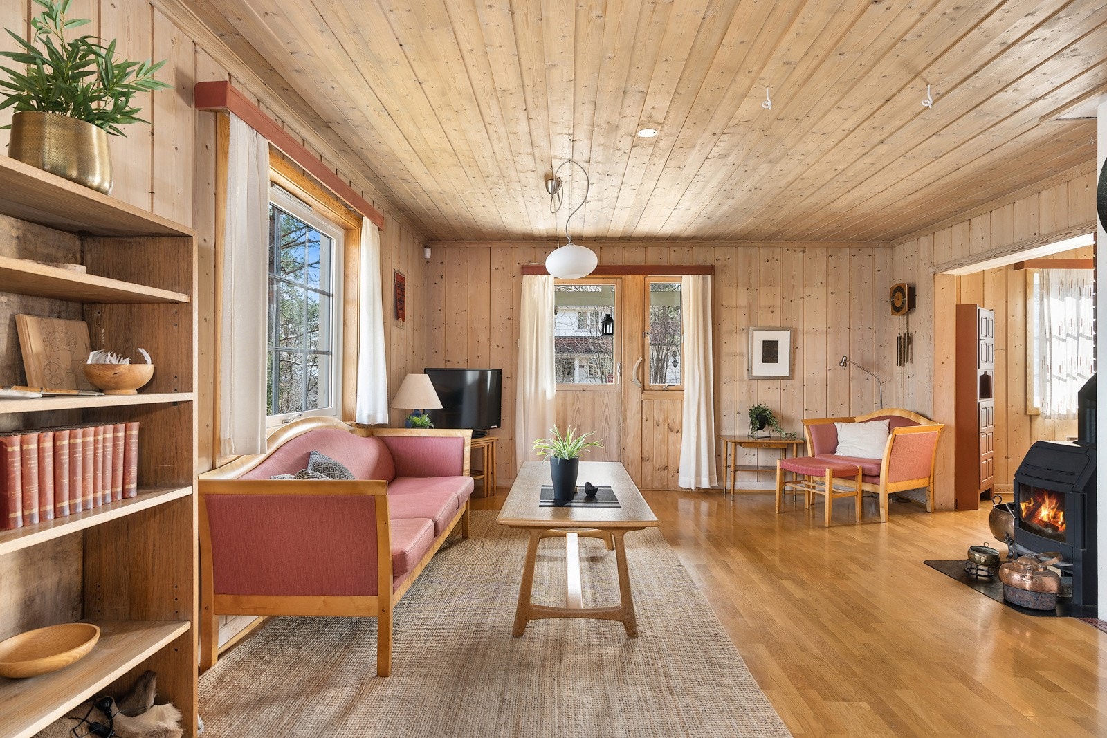 Romslig stue Galleribilde