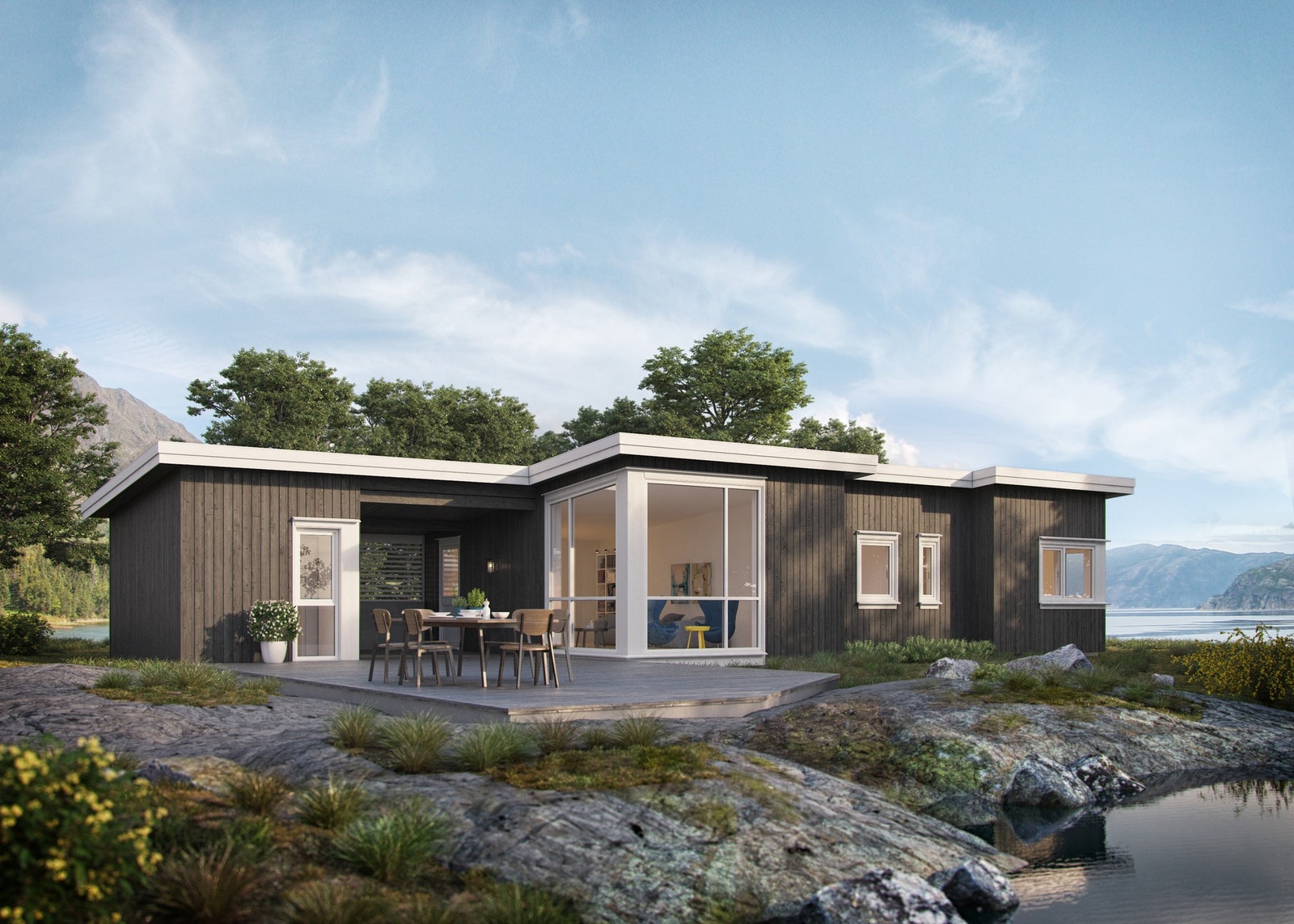 Velkommen til Litjvardveien 21! Bilde er en illustrasjon, og avvik vil forekomme. Galleribilde