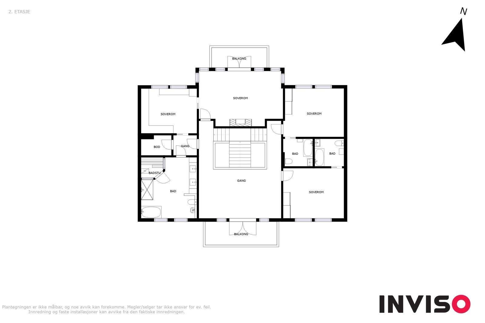 2dplan og 2 Galleribilde