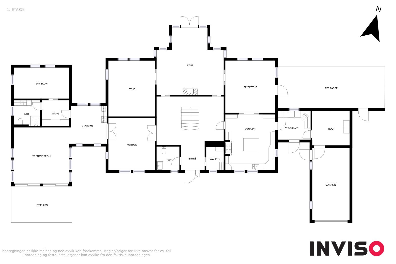 2dplan og 1 Galleribilde