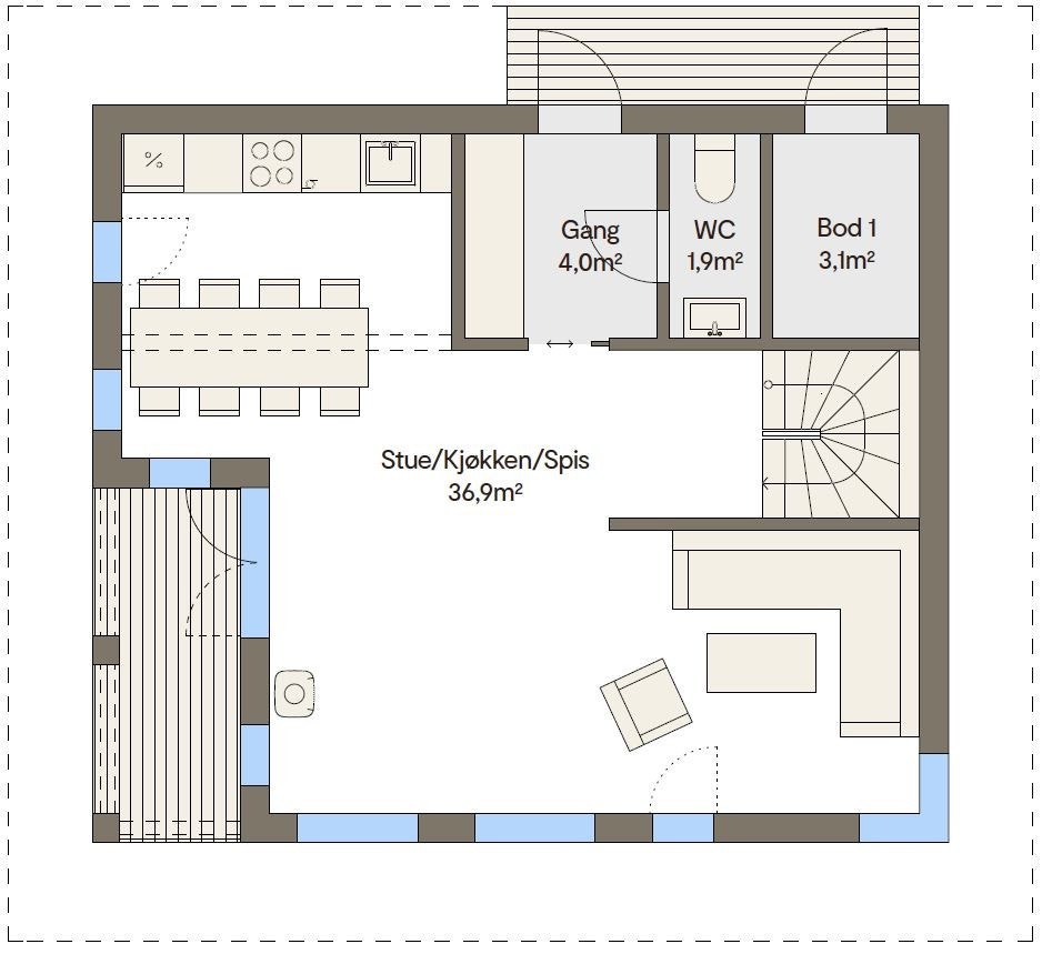 Vy 14UH hovedplan Galleribilde