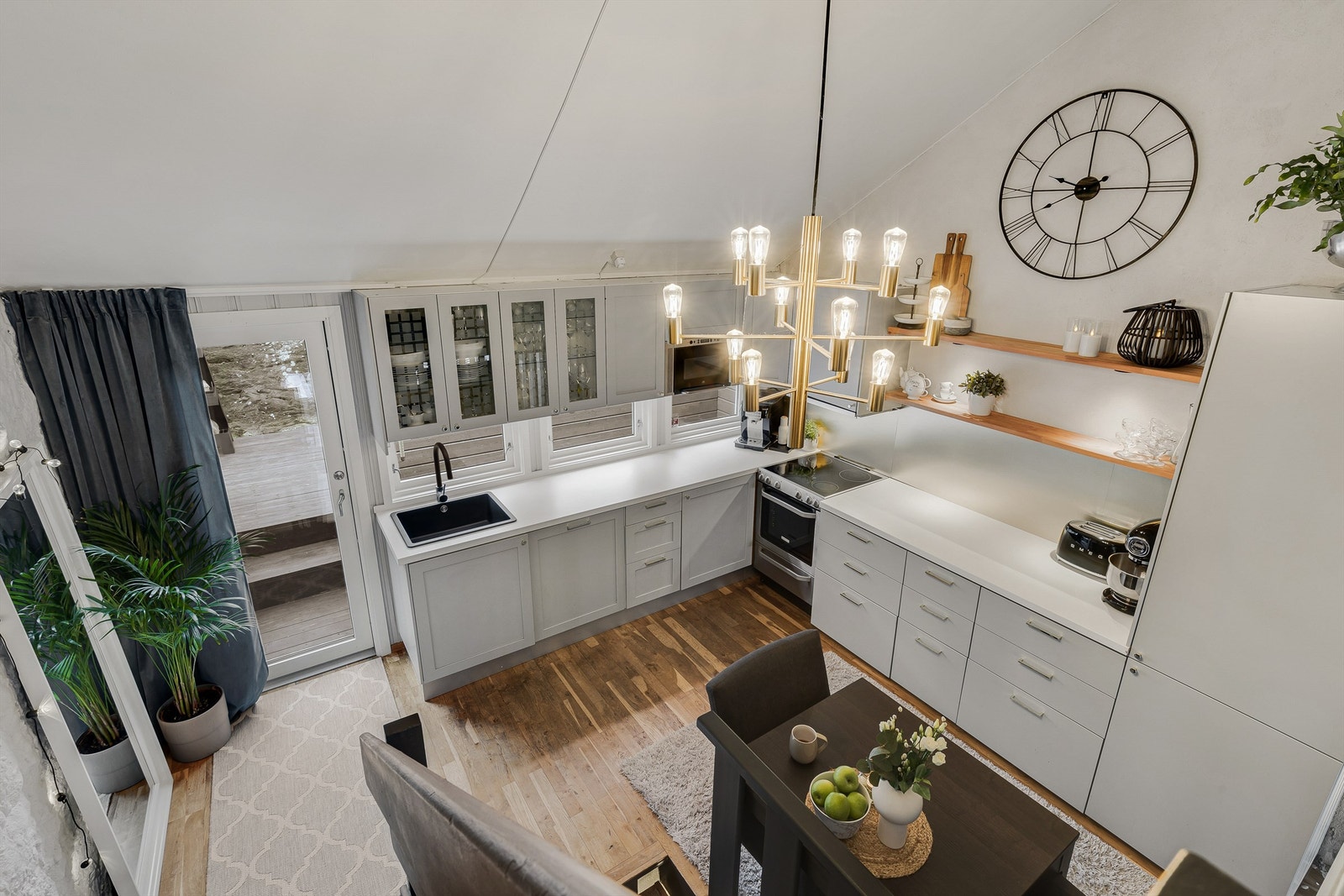 Leiligheten ligger på Huvik/Framnes Galleribilde