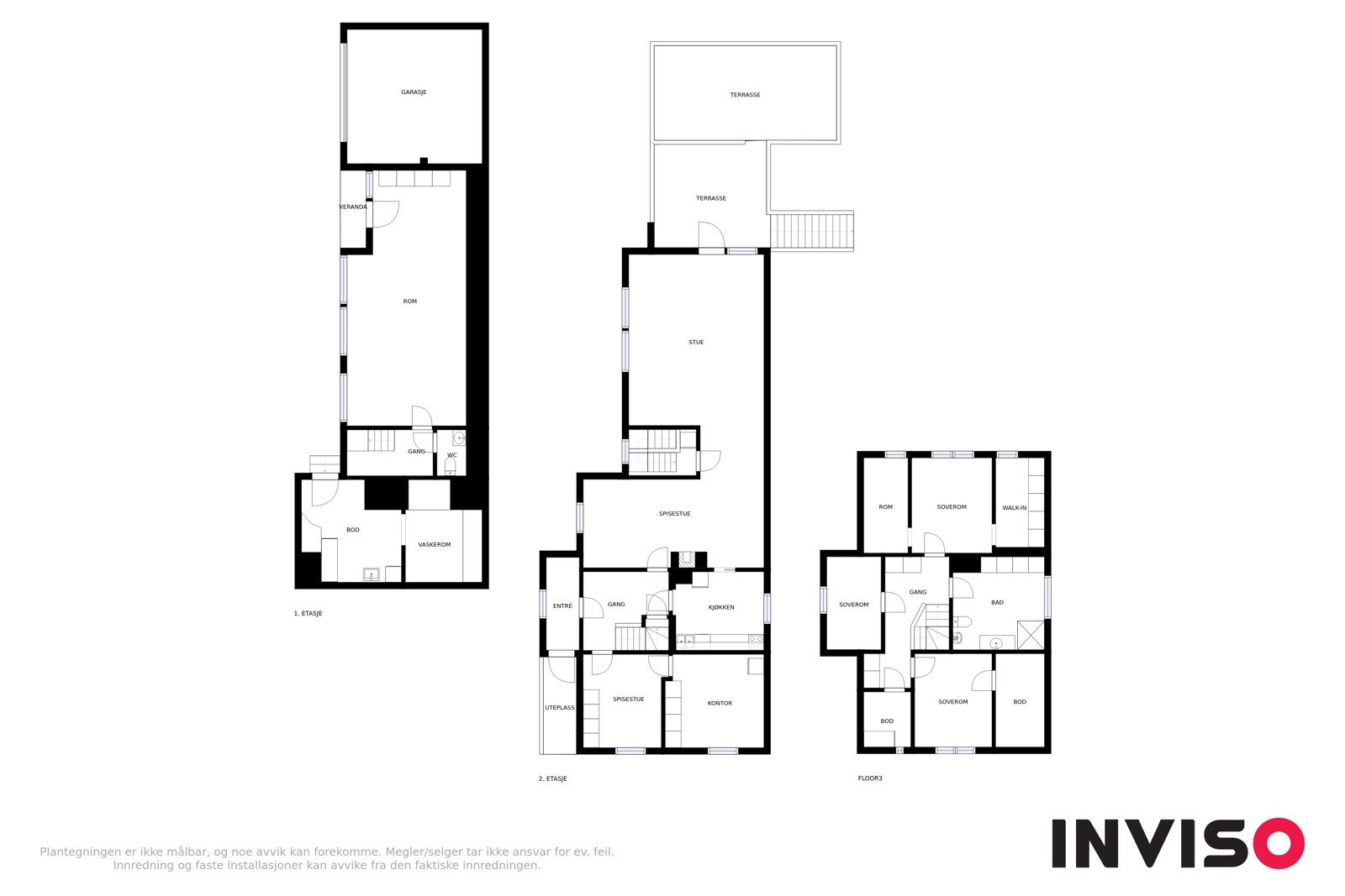 Plantegning. Galleribilde