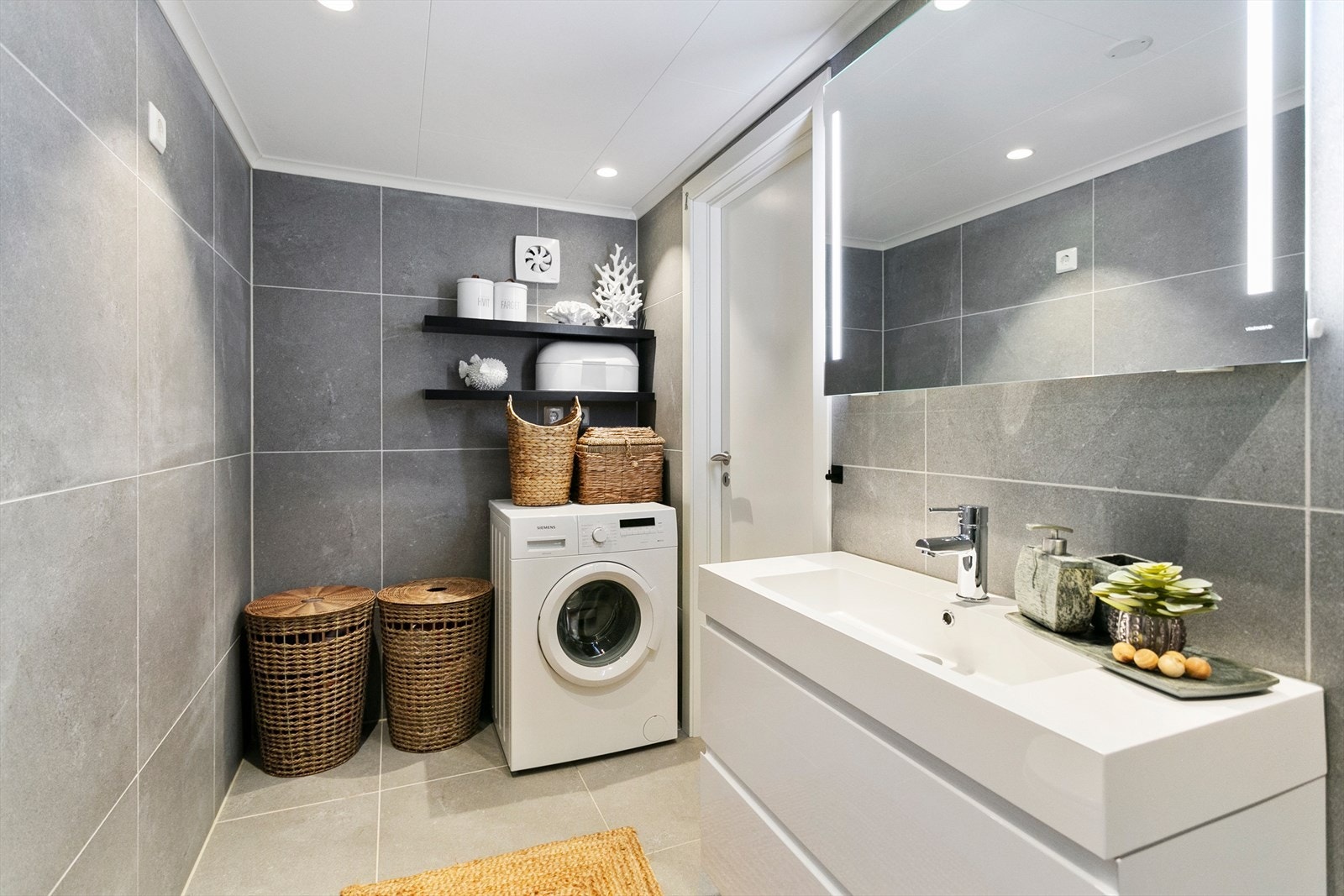 Bad i underetasje - fornyet i 2019 Galleribilde