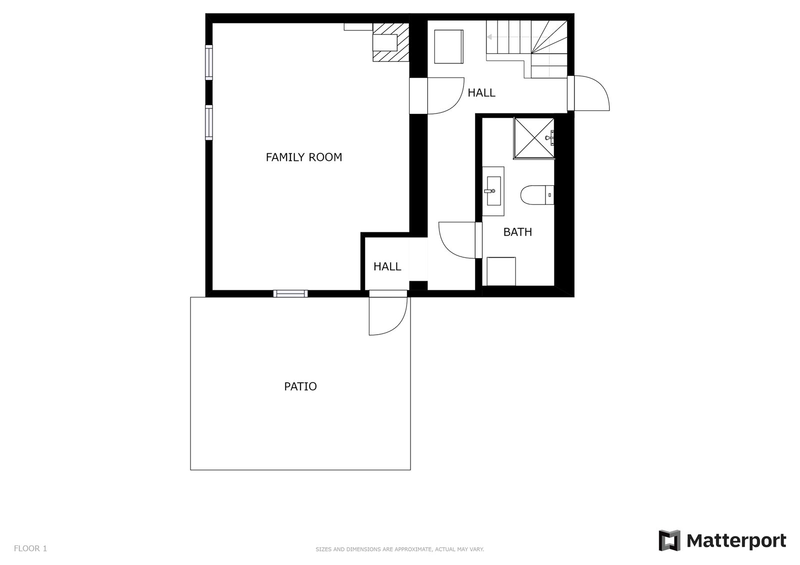 Planskisse underetasje Galleribilde