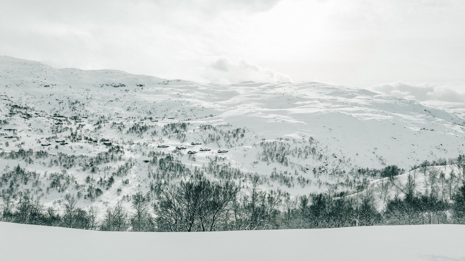 Dronebilde fra tomt 18 Galleribilde