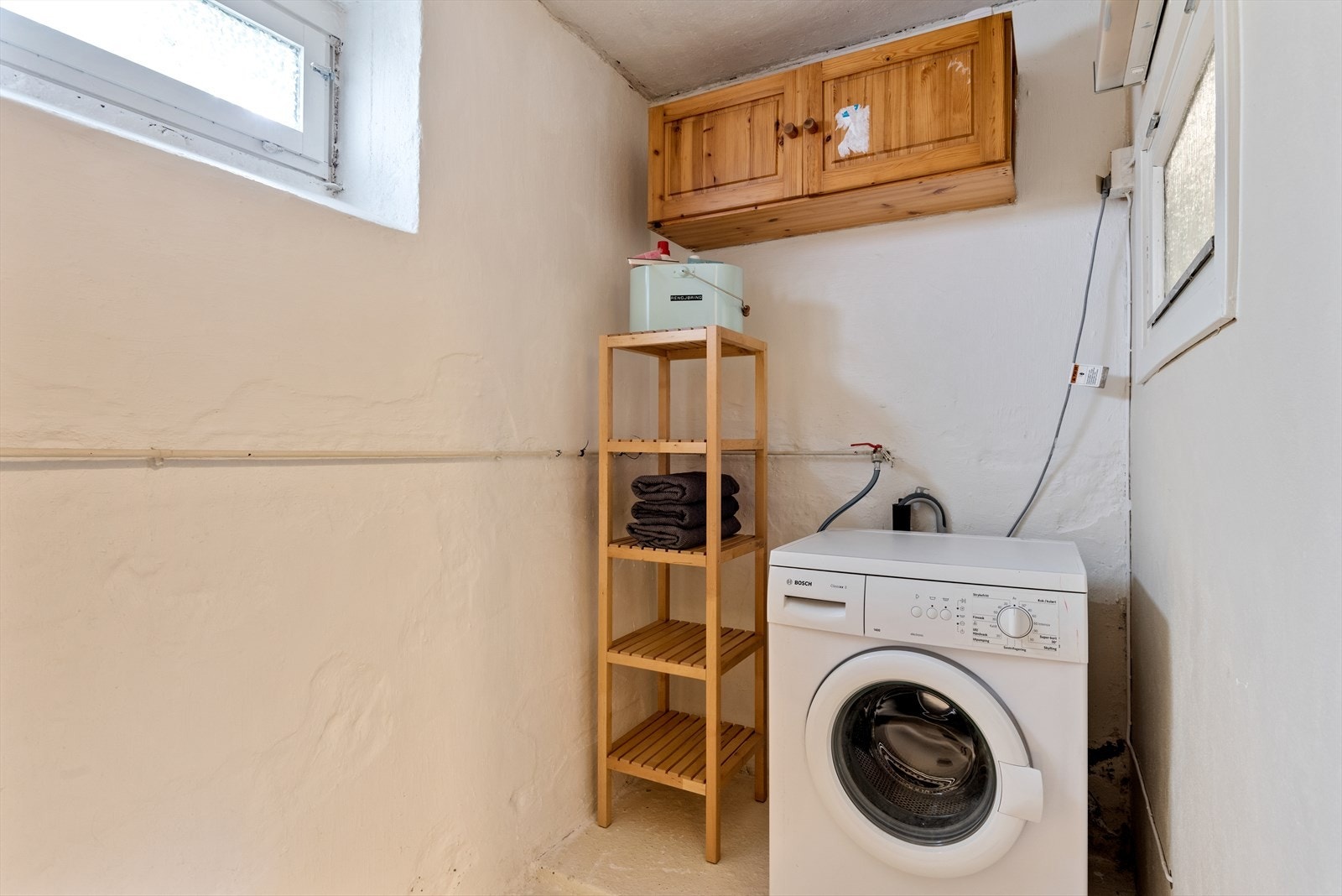 Vaskerom i kjelleretasjen. Galleribilde