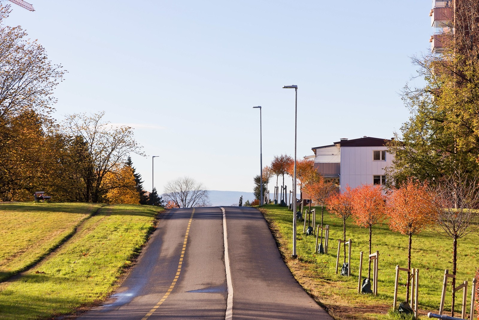 Området byr på flotte grønne lunger for trening- og rekreasjonsmuligheter og et godt kollektivtilbud som gjør at du enkelt kommer deg dit du ønsker. Galleribilde