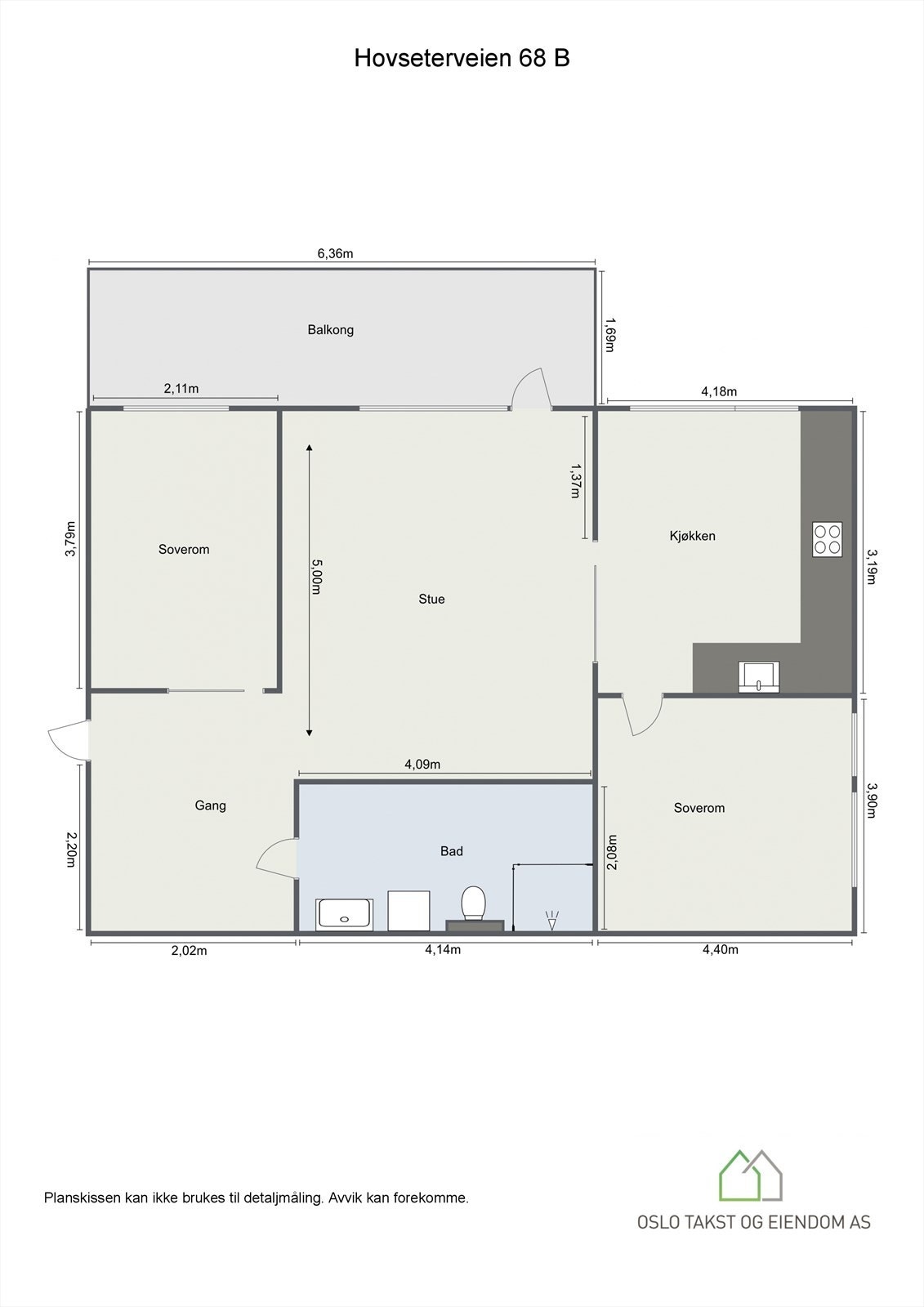 Planskisse. Galleribilde