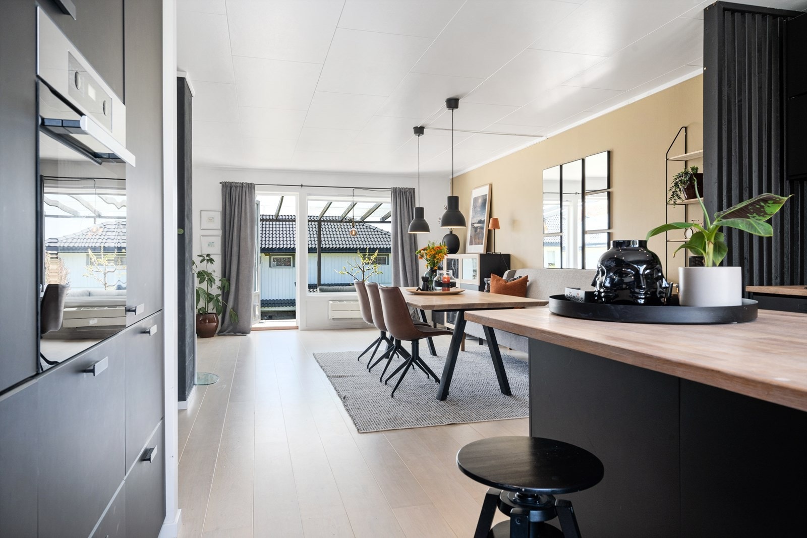 Åpen løsning mot spiseplassen Galleribilde