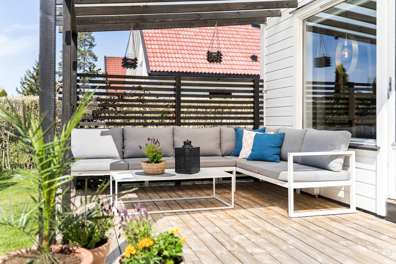 Flere lune uteplasser Galleribilde