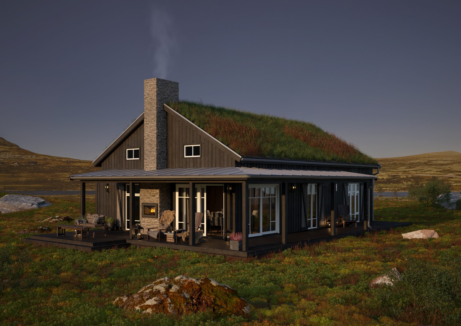 Nue (Halvor Bakke), en av flere modeller som kan bygges på Hestknappen Galleribilde