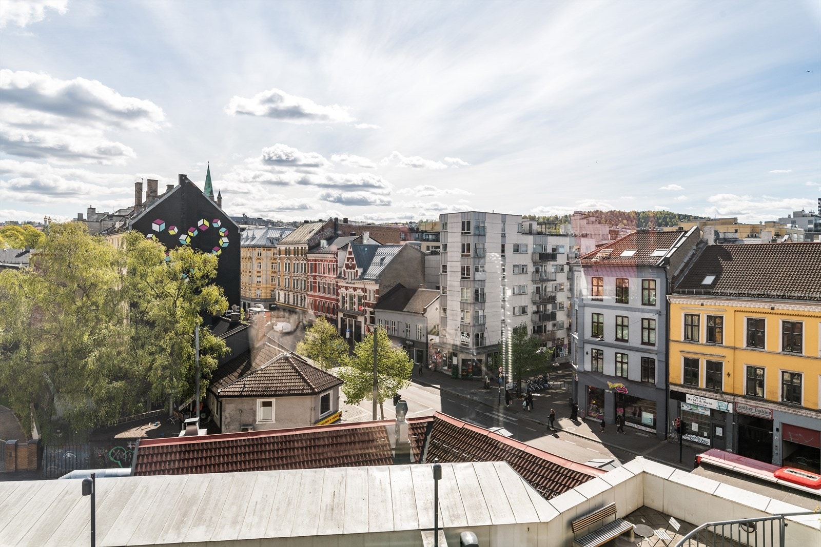 Utsikt fra kjøkken Galleribilde