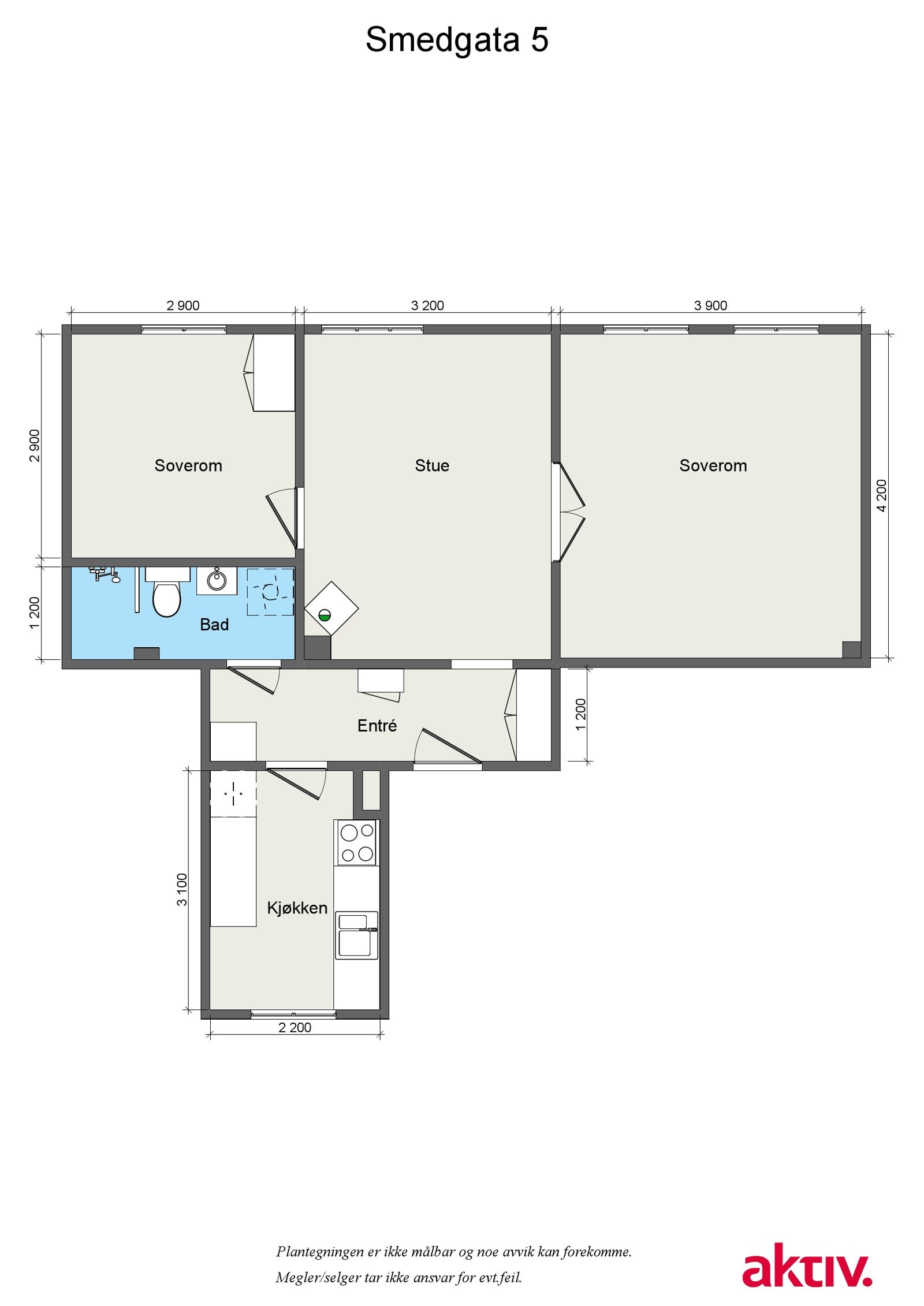 Dagens planløsning Galleribilde