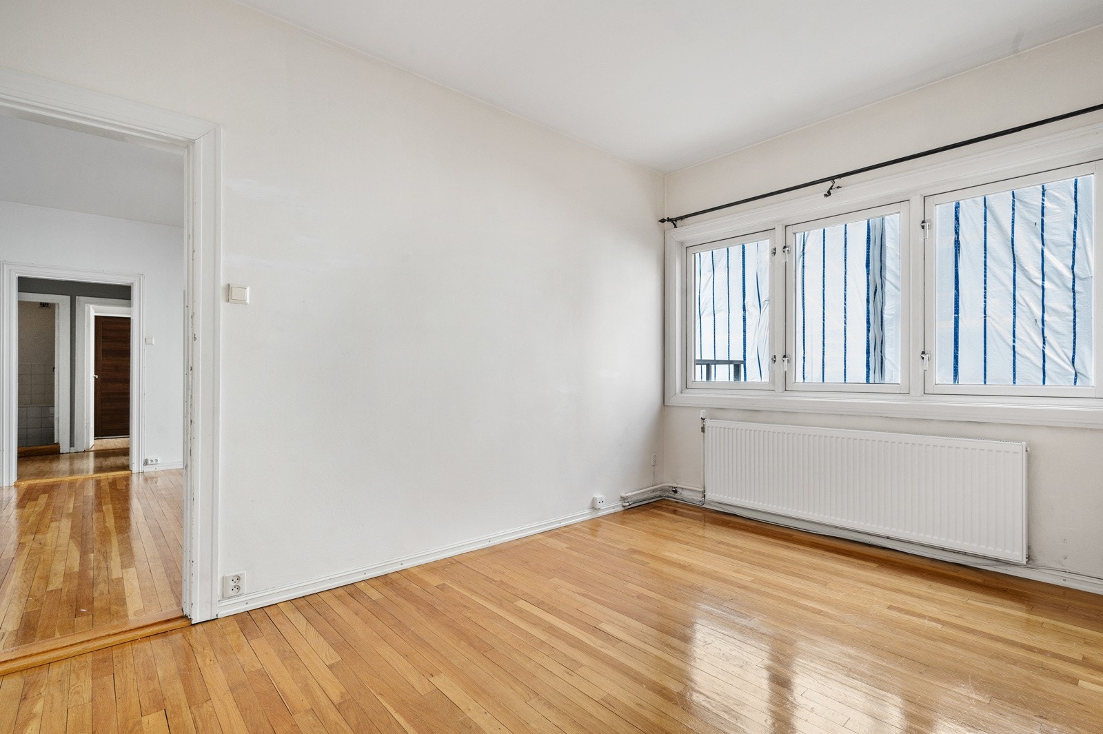 Adkomst fra stuen til hovedsoverom. Galleribilde