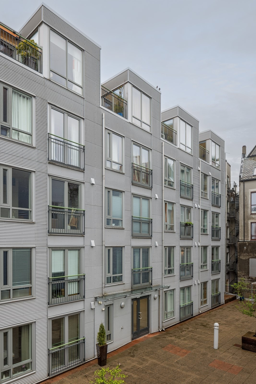 Fin og velholdt fasade Galleribilde