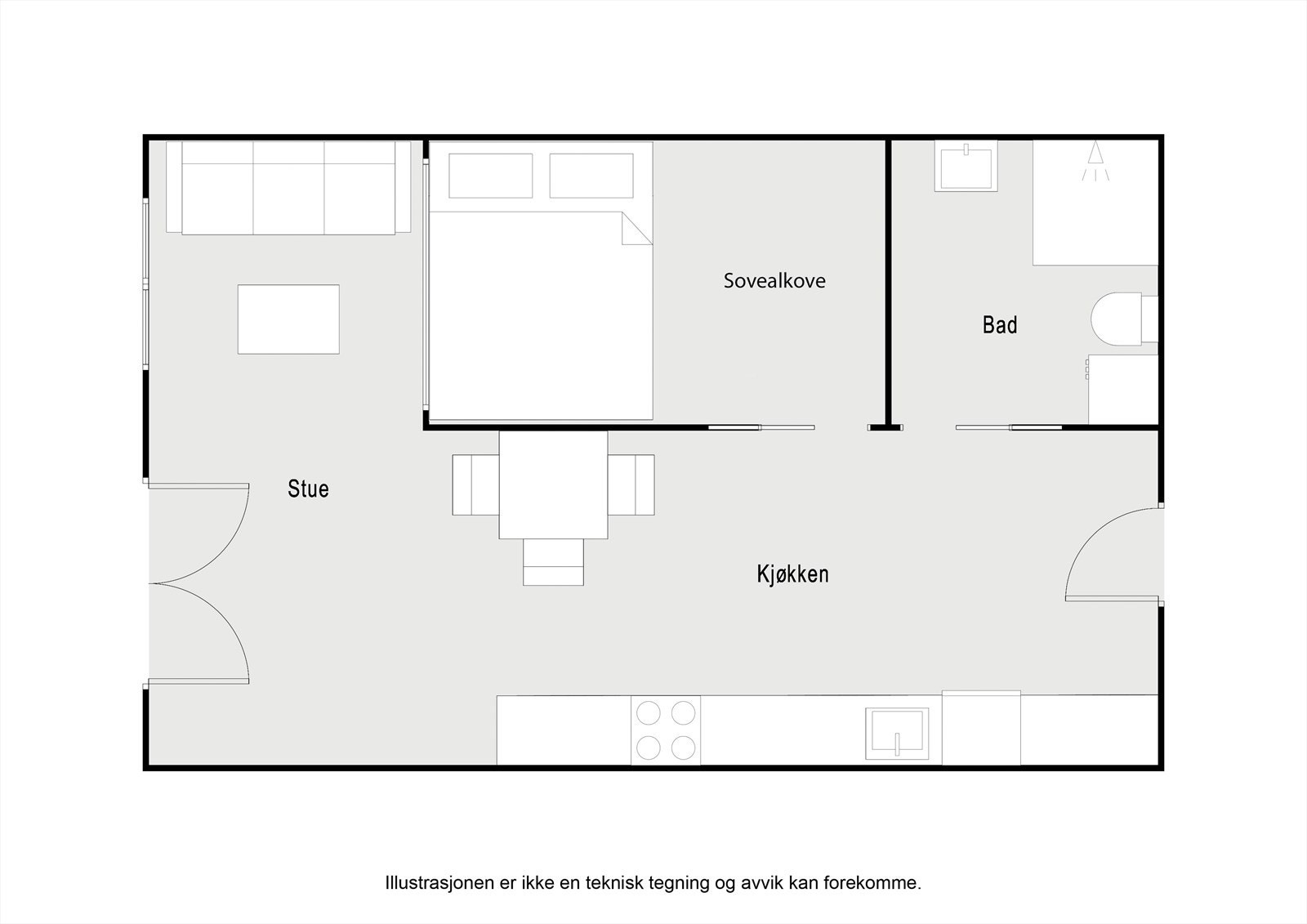 Planløsning Galleribilde