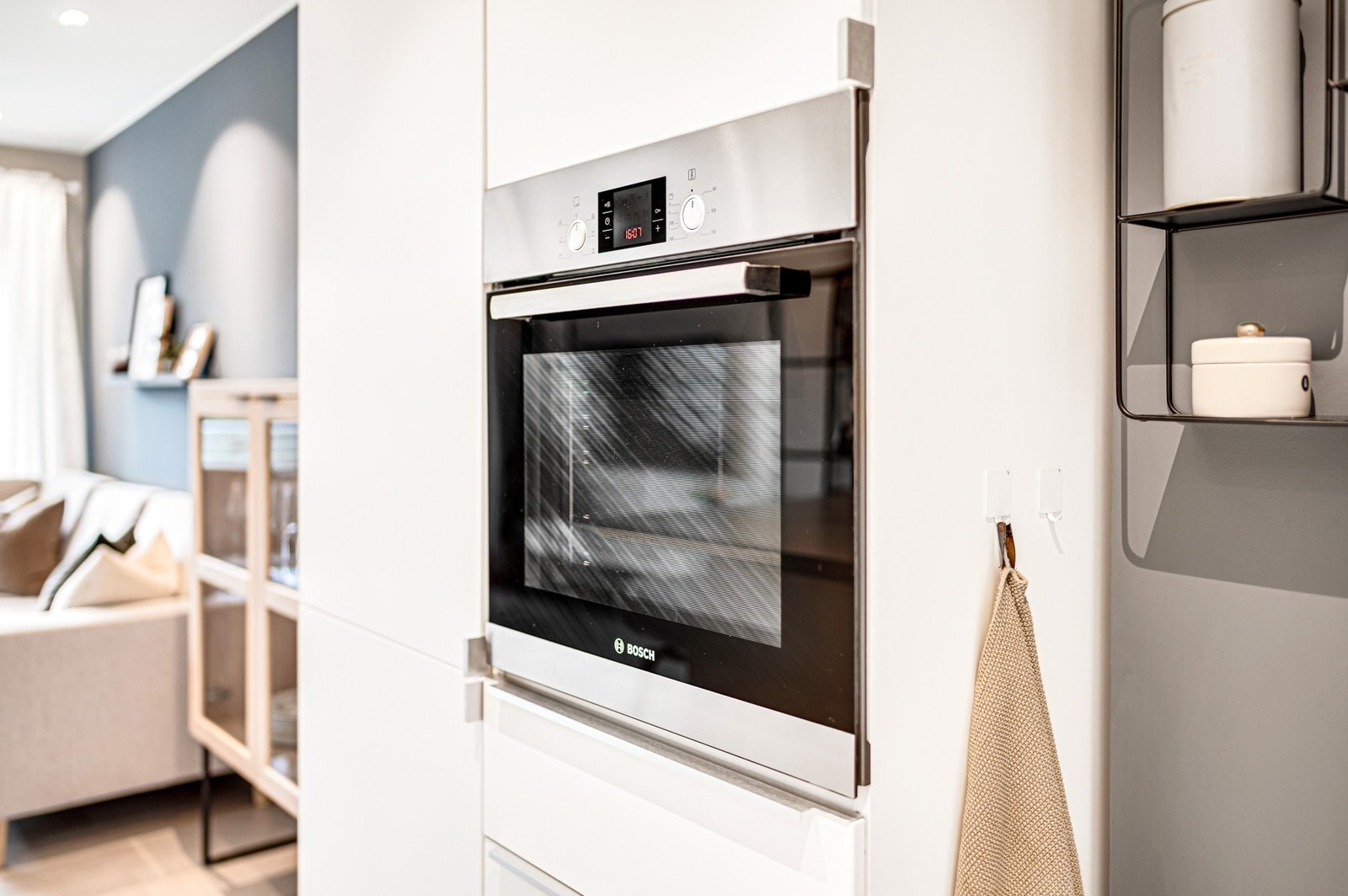 Integrerte hvitevarer fra Bosch. Galleribilde