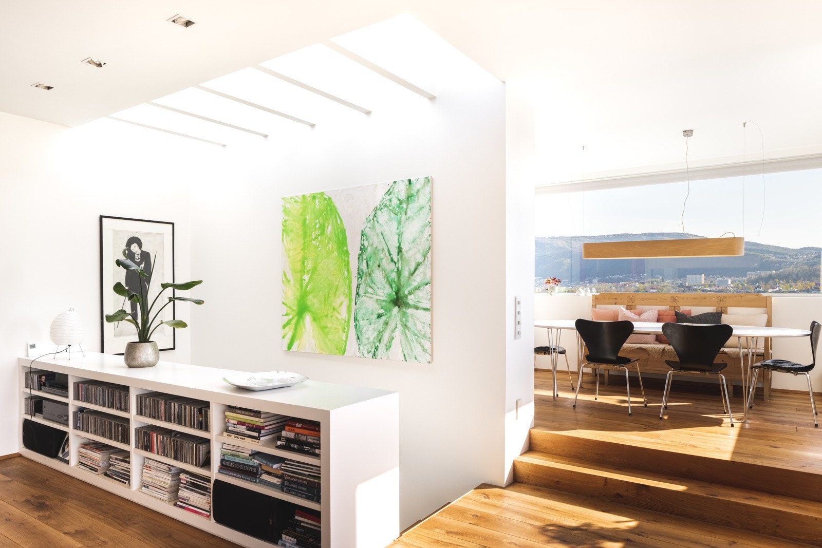 Lekre detaljer og fine overganger mellom rommene Galleribilde