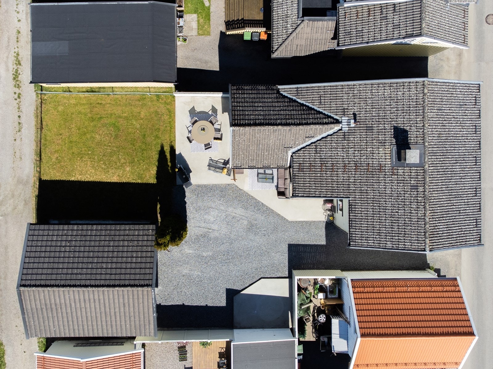 Dronebilde Galleribilde