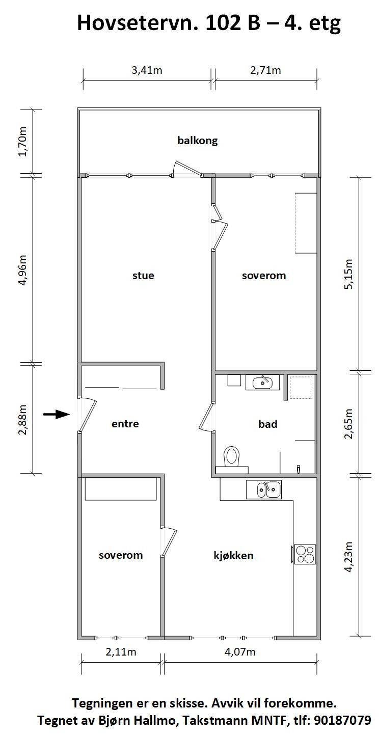 Plantegning. Galleribilde