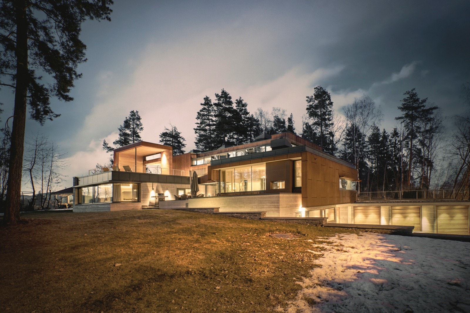 Arkitektegnet hus av Ole Wiig (Arkitektkontoret Naarud/Stokke/Wiig) Galleribilde