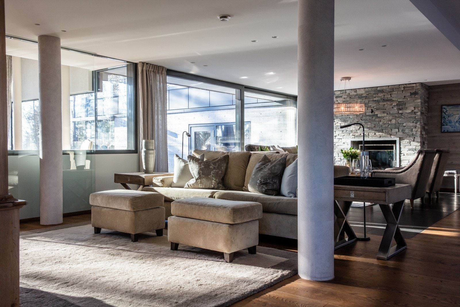 Tv-stue. Galleribilde