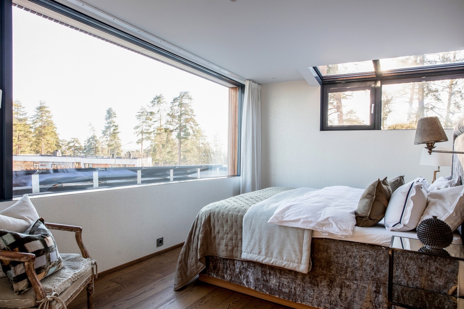 Hovedsoverom med utsikt. Galleribilde