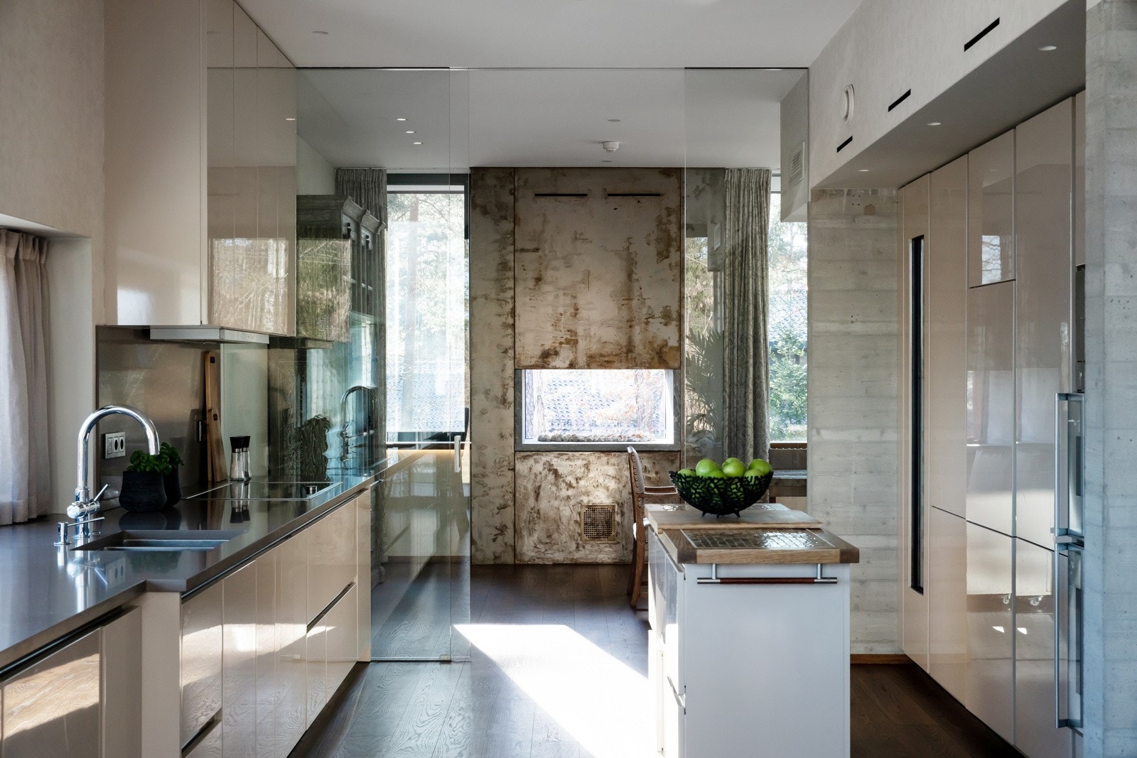 Integrerte hvitevarer fra Gaggenau/Miele. Galleribilde