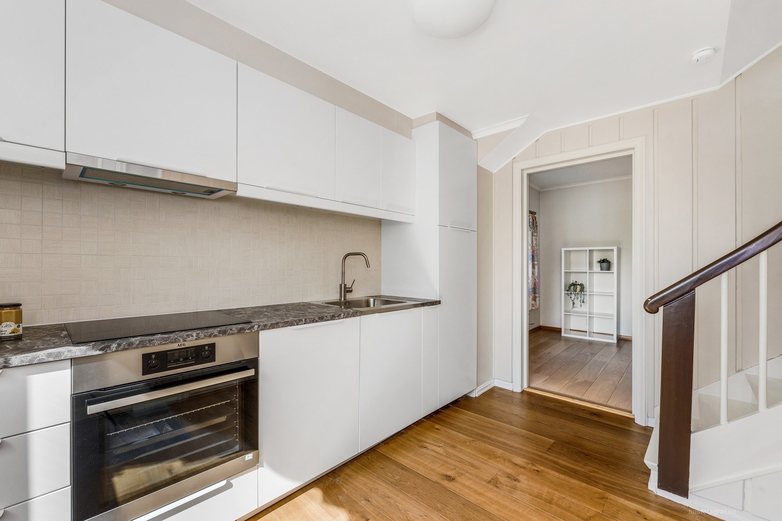 Kjøkken i praktikantdelen Galleribilde