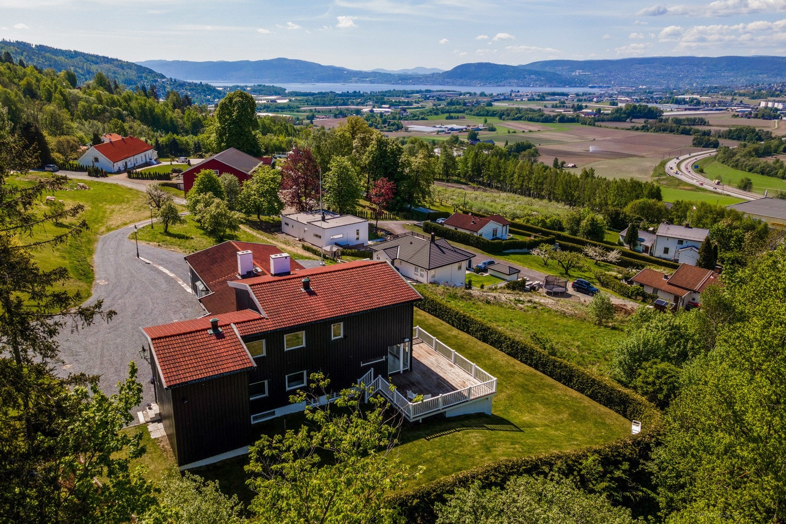 Flott utsikt Galleribilde