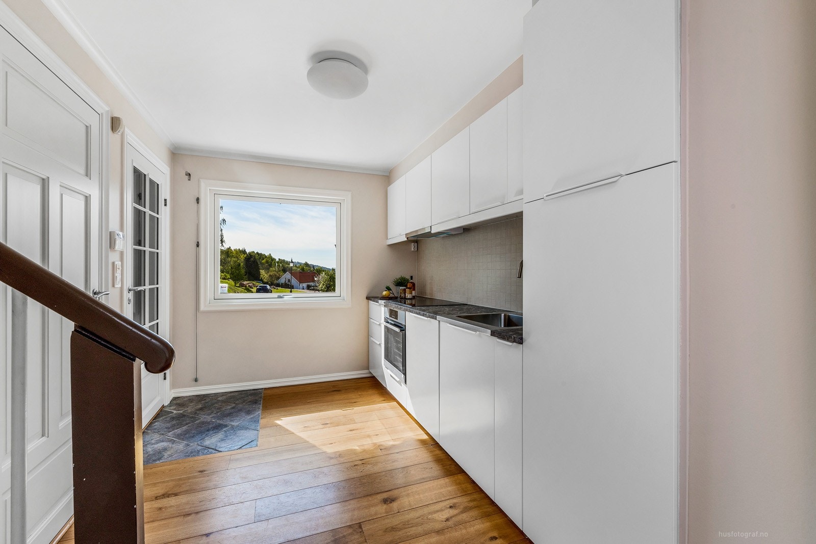 Kjøkken i praktikantdelen Galleribilde