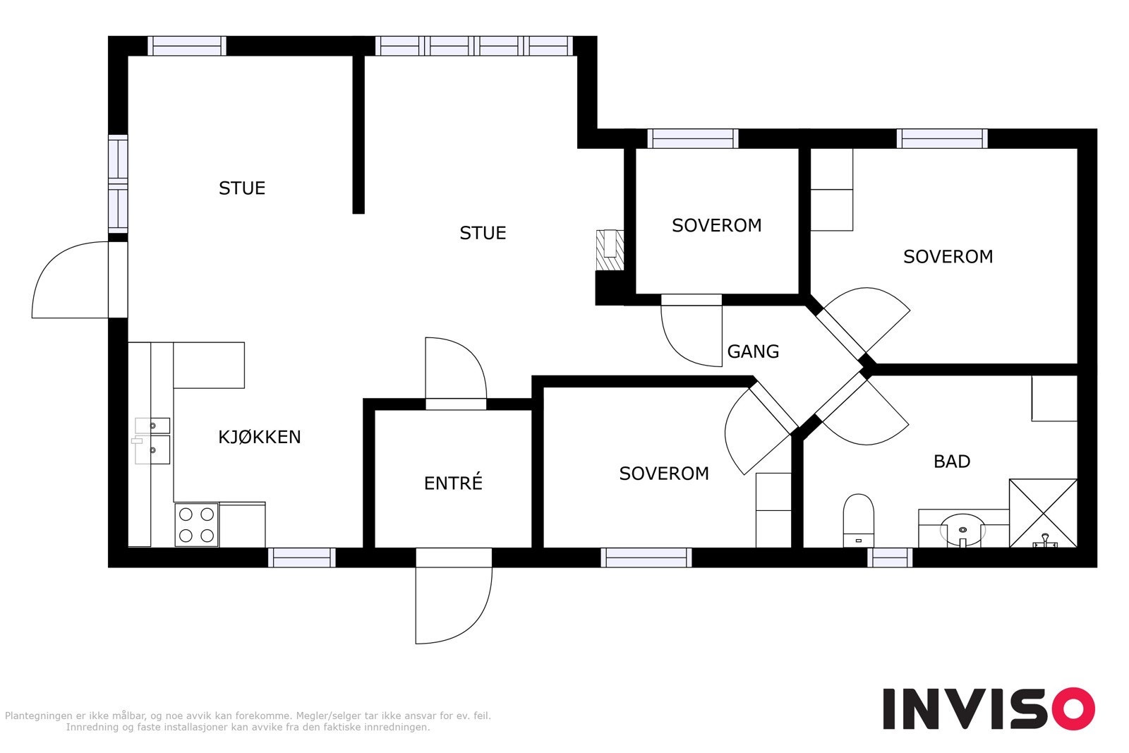 2dplan og 1 Galleribilde